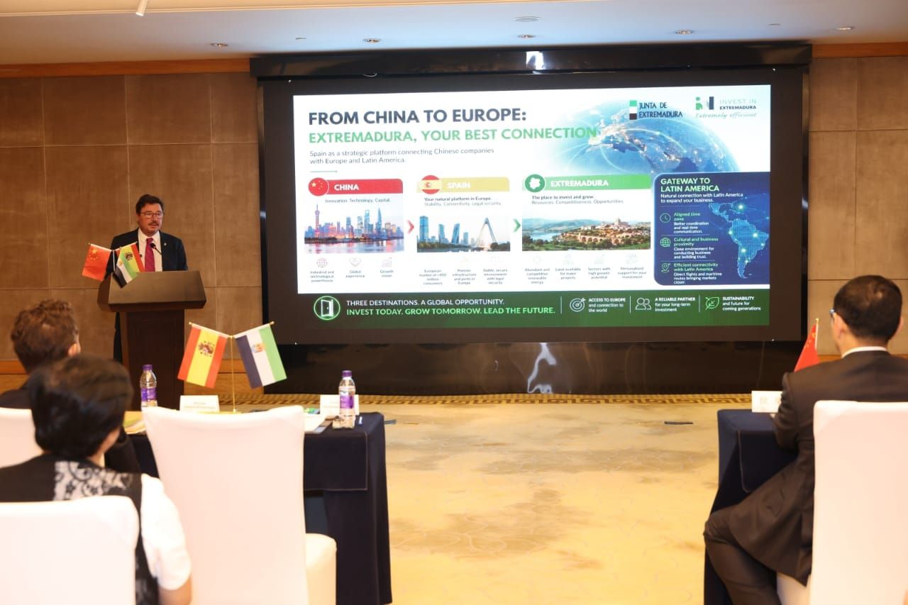 Encuentro institucional entre China y España